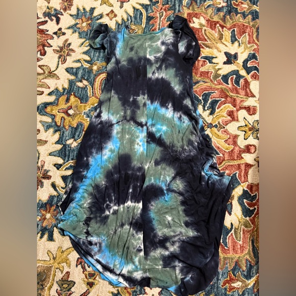Rae Mode Tie Dye Maxi Dress - S - Viscose Blend - Picture 3 of 5